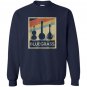 Bluegrass vintage music instruments retro Sweatshirt
