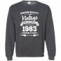 Born in 1983 vintage birthday made in 1983 Sweatshirt
