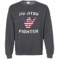 Brazilian jiu jitsu fighter usa shaka Sweatshirt