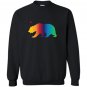 California bear pride love equality lgbt rainbow Sweatshirt