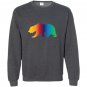 California bear pride love equality lgbt rainbow Sweatshirt