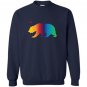 California bear pride love equality lgbt rainbow Sweatshirt