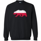 California polish american poland polska flag Sweatshirt