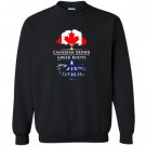 Canadian grown with greek roots greece Sweatshirt