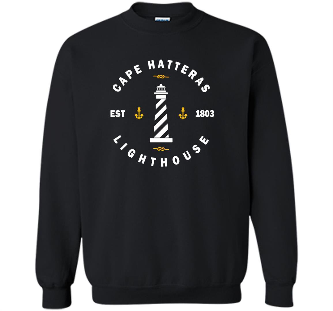 Cape hatteras lighthouse outer banks nc obx Sweatshirt