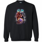 Captain songoku vegeta iron man mashup dragon ball avengers Sweatshirt