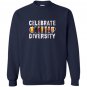 Celebrate diversity beer asphalt Sweatshirt