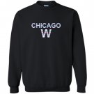 Chicago flag win vintage distressed style Sweatshirt