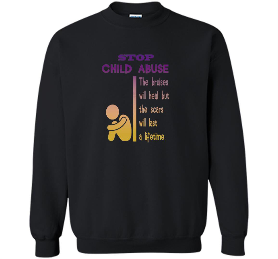 Child abuse awareness Sweatshirt