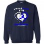 Child abuse i wear abuse awareness Sweatshirt
