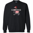 Christmas flamingo in july Sweatshirt