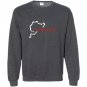 Classic nurburgring track map graphic Sweatshirt