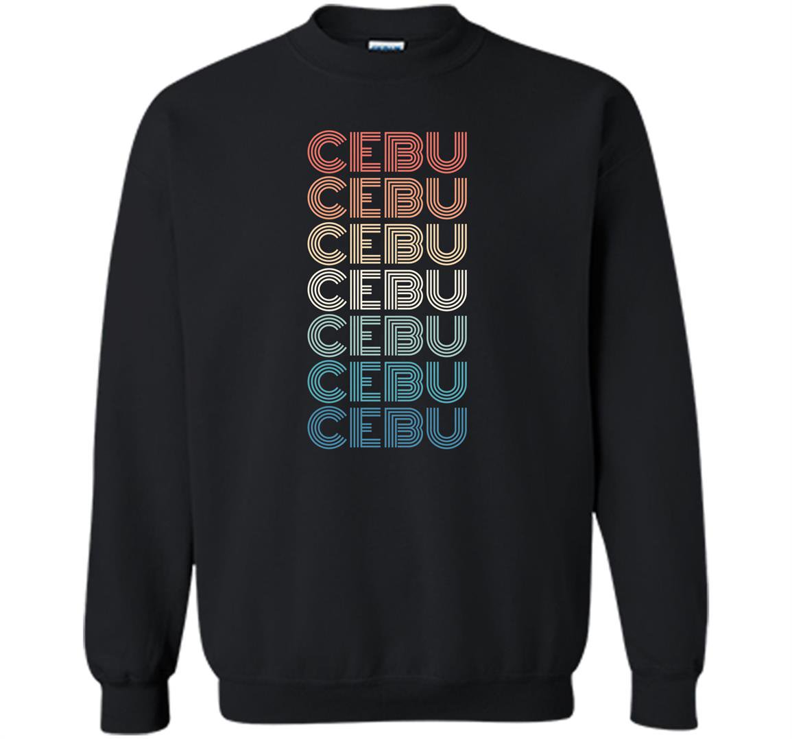 Classic retro vintage cebu philippines city Sweatshirt