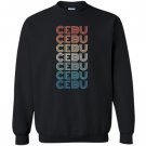 Classic retro vintage cebu philippines city Sweatshirt
