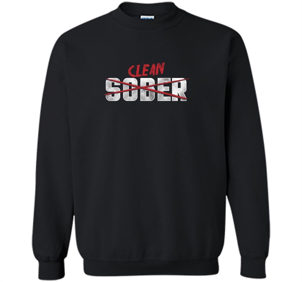 Clean not sober celebrate recovery Sweatshirt