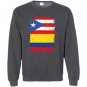 Colombian puerto rican flag vintage colombia rico Sweatshirt