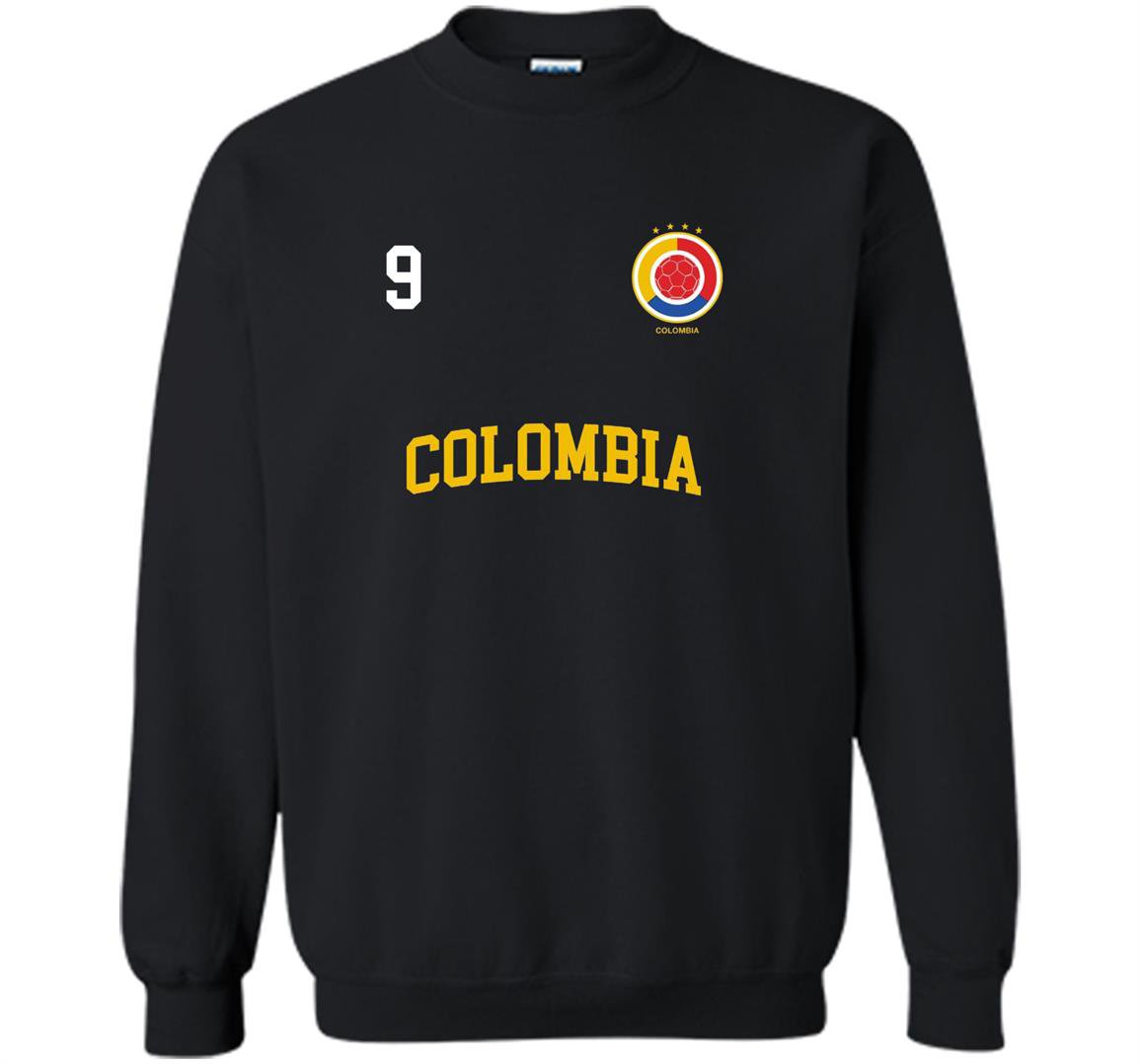 Colombia soccer no 9 colombian flag camiseta futbol Sweatshirt