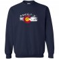 Colorado flag moutain vintage colorado day Sweatshirt
