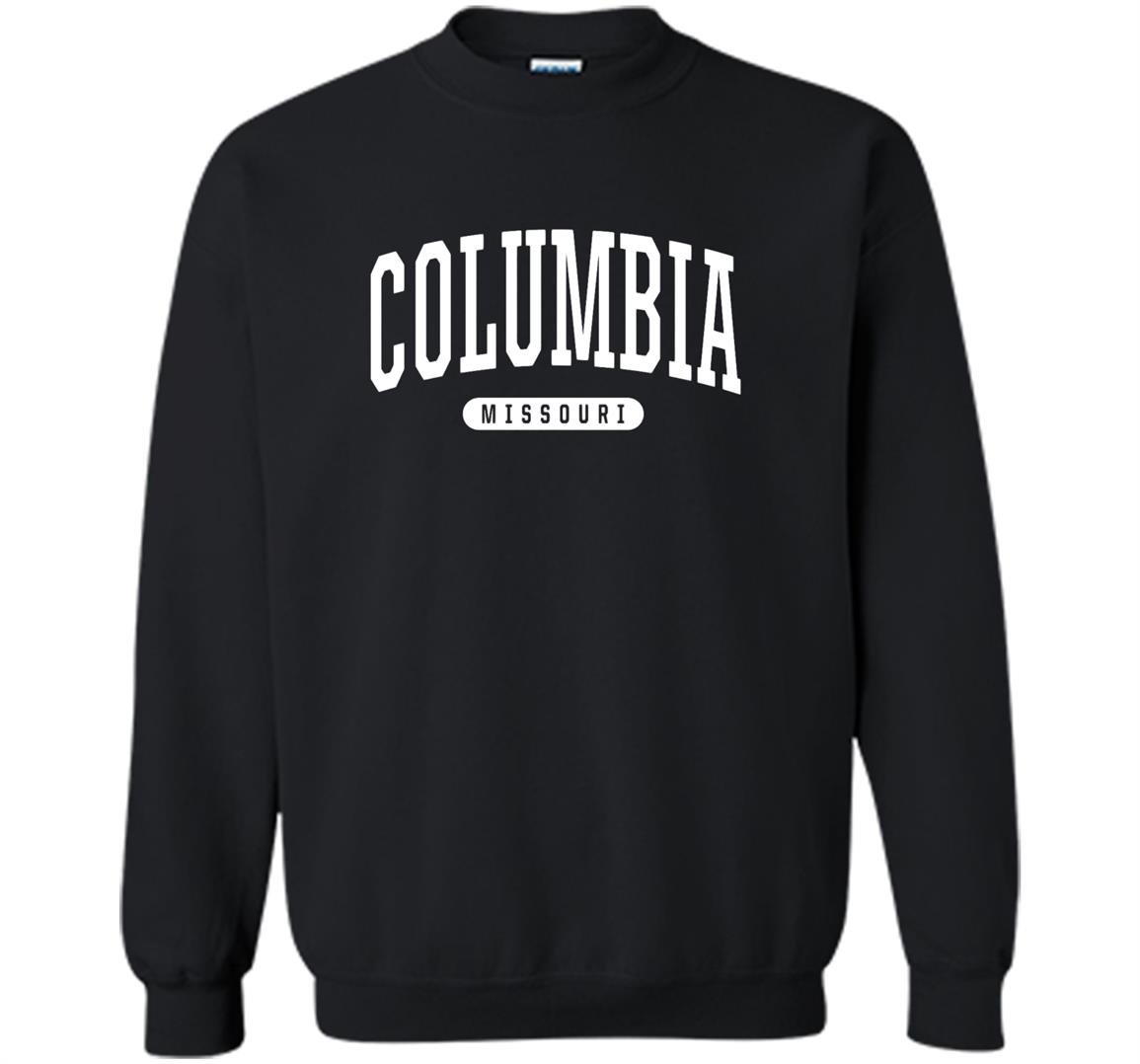 Columbia sweatshirt college university style mo usa Sweatshirt