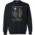 Combat medic united states combat medic once a com Sweatshirt