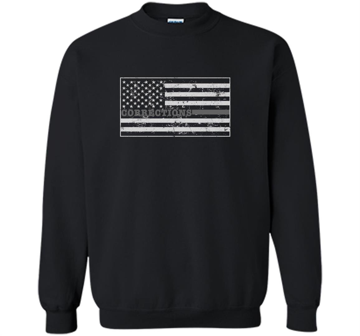 Corrections officer correctional officer flag Sweatshirt
