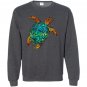 Cosmic watercolor sea turtle Sweatshirt