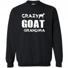Crazy goat lady crazy goat grandma Sweatshirt