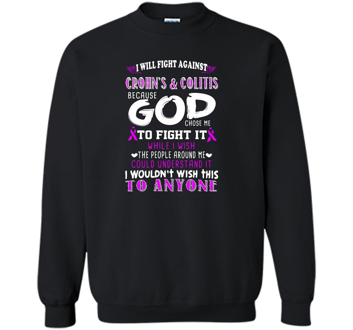 Crohns and colitis awareness Sweatshirt