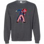 Dabbing uncle sam funny 4th of july Sweatshirt