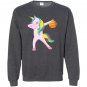 Dabbing unicorn basketball trendy Sweatshirt