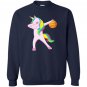 Dabbing unicorn basketball trendy Sweatshirt