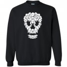 Dachshund sugar skull dia de los muertos Sweatshirt