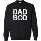 Dad bod rough strong 90s stencil text Sweatshirt