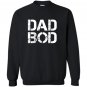 Dad bod rough strong 90s stencil text Sweatshirt