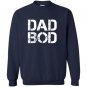 Dad bod rough strong 90s stencil text Sweatshirt