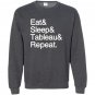 Data analytics eat sleep tableau repeat stem Sweatshirt