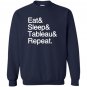 Data analytics eat sleep tableau repeat stem Sweatshirt
