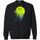Disintegrating basketball graphic medium Sweatshirt