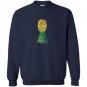 Distressed upside down pineapple swingers Sweatshirt