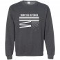 Donald trump eres un pendejo broken us flag funny Sweatshirt