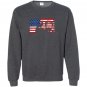 Donald trump flag 4th of july Sweatshirt