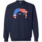 Donald trump hair flag Sweatshirt