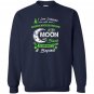Duchenne muscular dystrophy awareness moon back love Sweatshirt