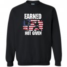 Earned not given karate fighter martial arts Sweatshirt