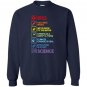Earth is not flat stand up for science earth day Sweatshirt