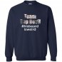 Eminem mgk hisbeardisweird team rap devil Sweatshirt