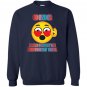 Emoji birthday omg proud mom heart sunglasses Sweatshirt