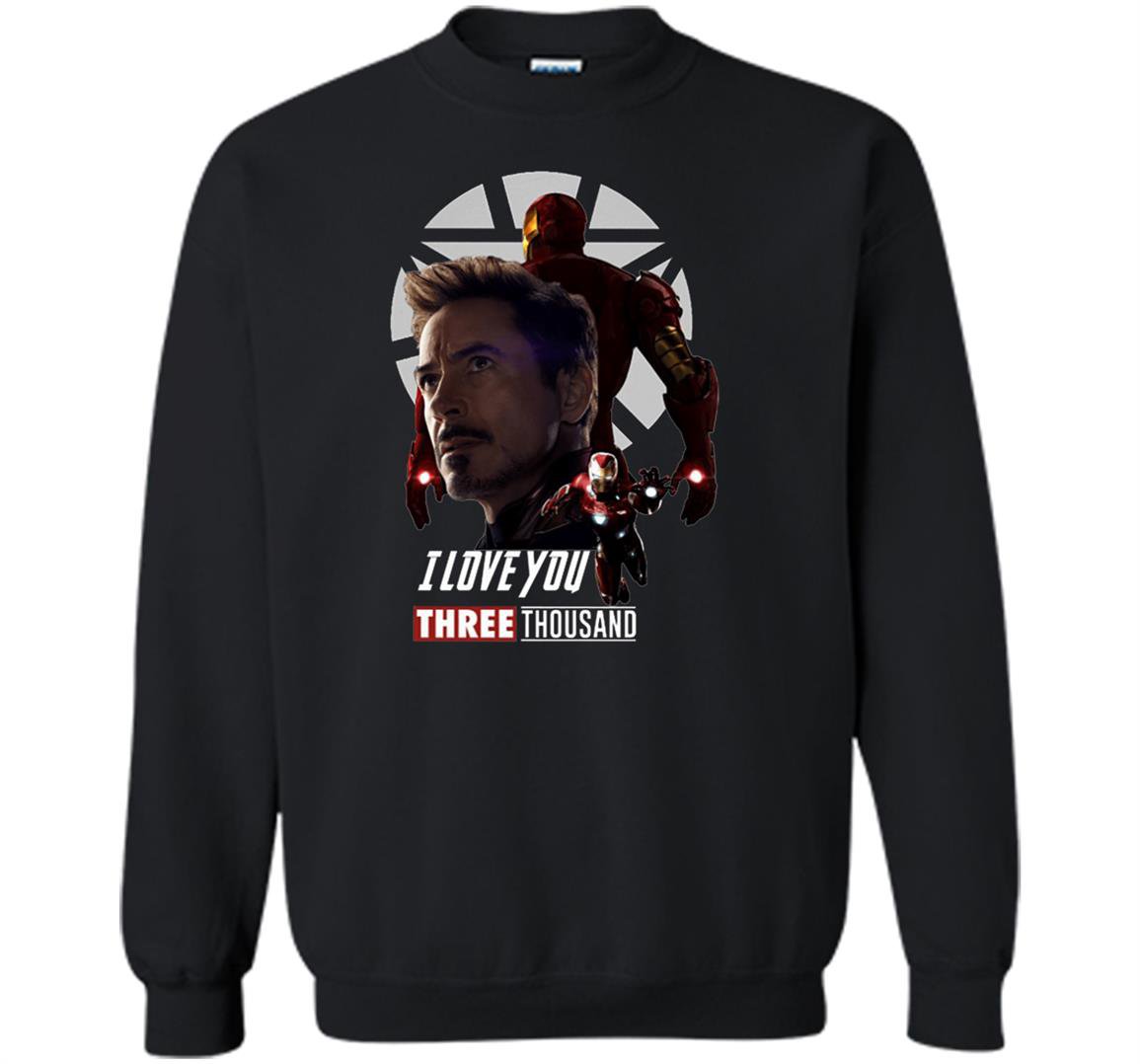 Endgame ironman tony stark i love you 3000 Sweatshirt