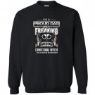 Father day gift proud dad of correctional officer Sweatshirt