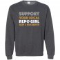 Female repo agent funny repossession gift Sweatshirt